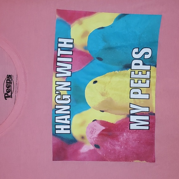 Peeps tee shirt PLEASE READ ABOUT SIZE - Picture 2 of 5